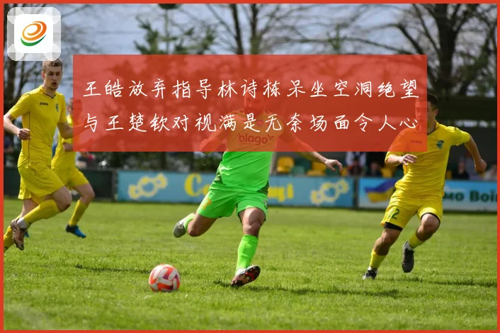 王皓放弃指导林诗栋呆坐空洞绝望与王楚钦对视满是无奈场面令人心疼